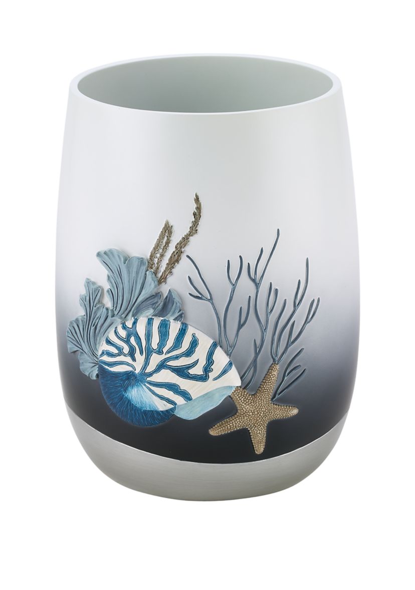 Blue Lagoon Wastebasket