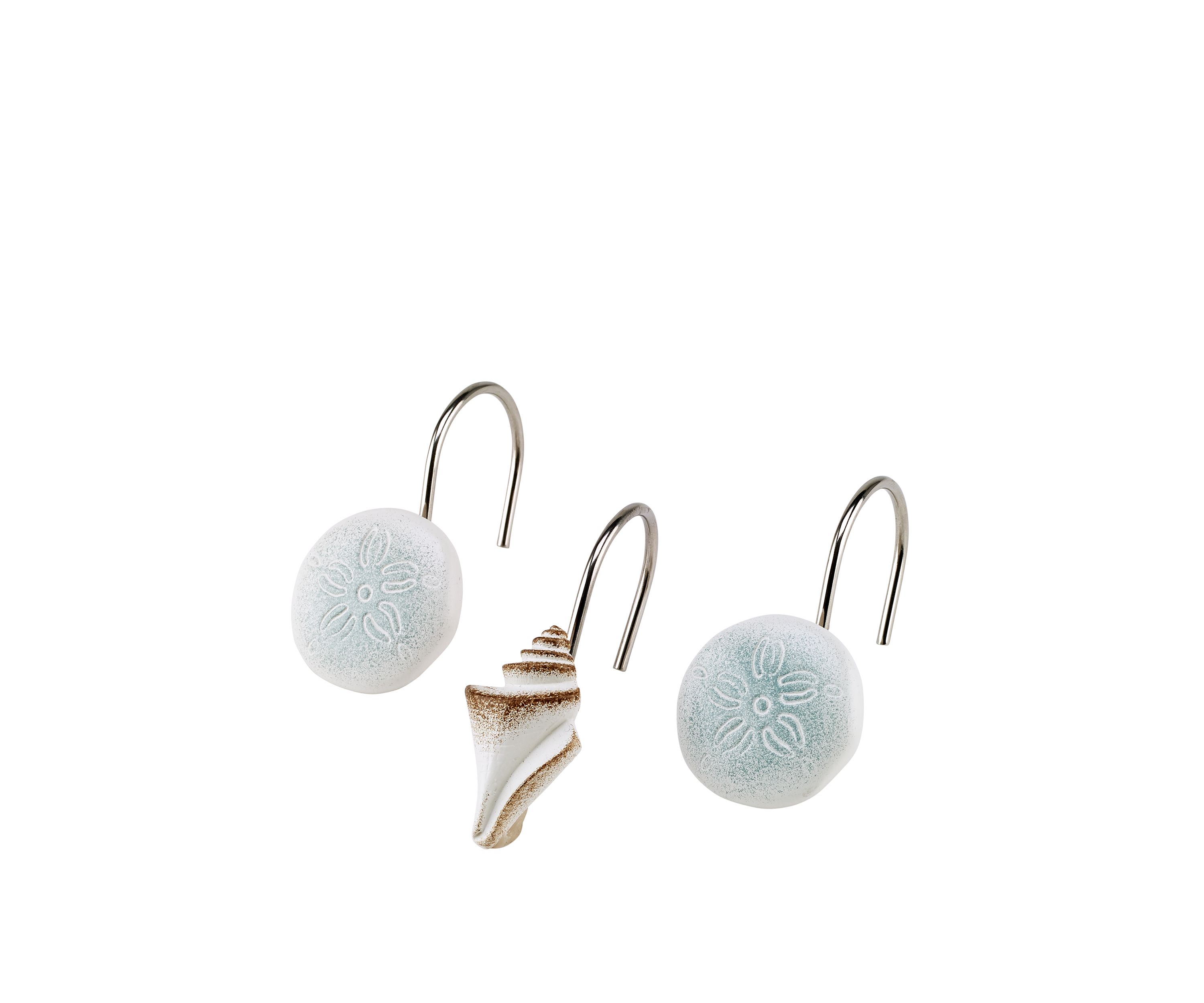 Farmhouse Shell Shower Hooks