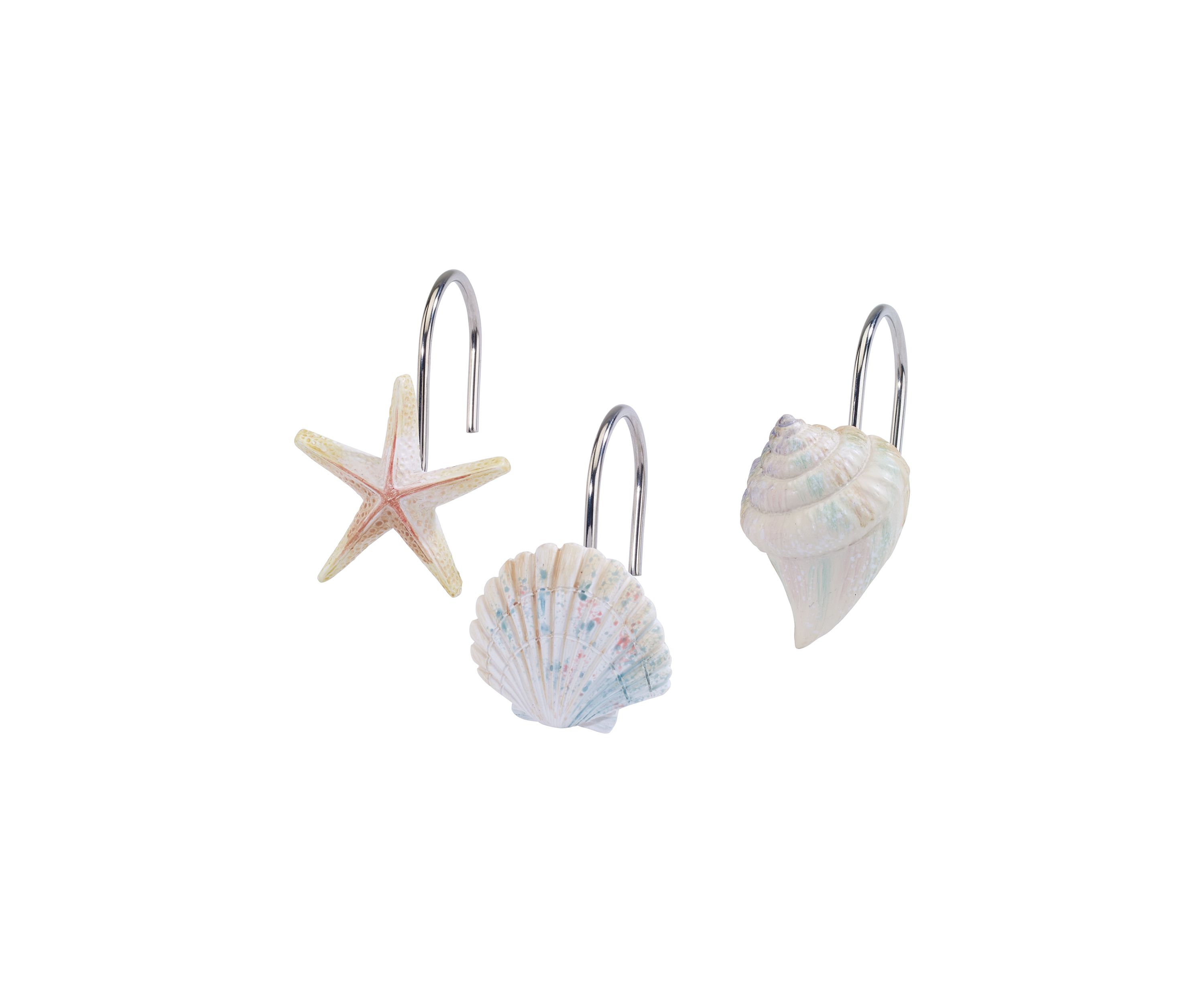Coastal Terrazzo Shower Hooks
