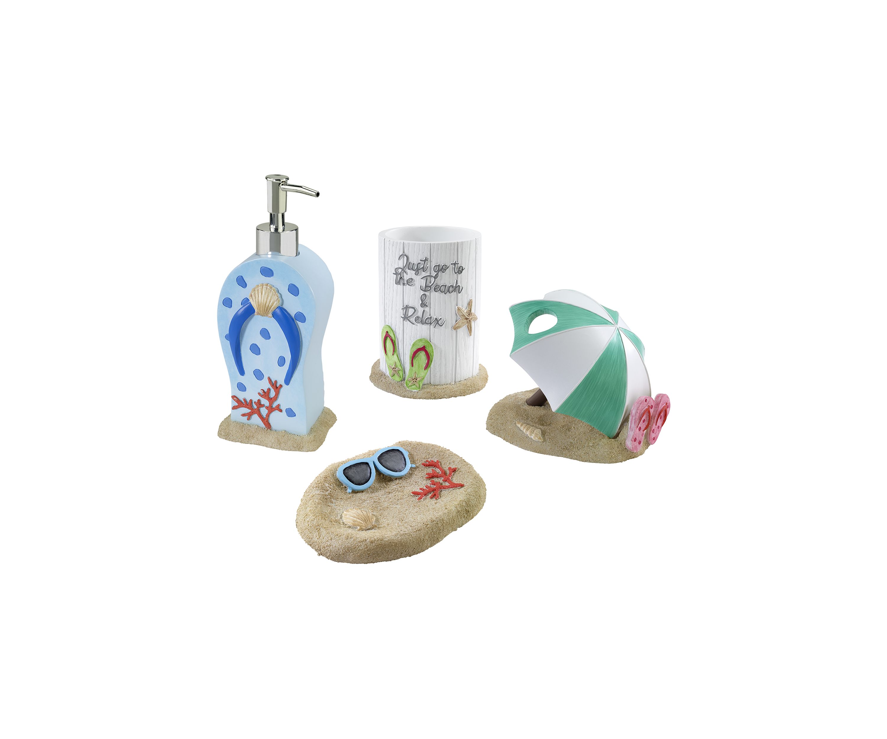 Beach Mode Bath Accessories Set