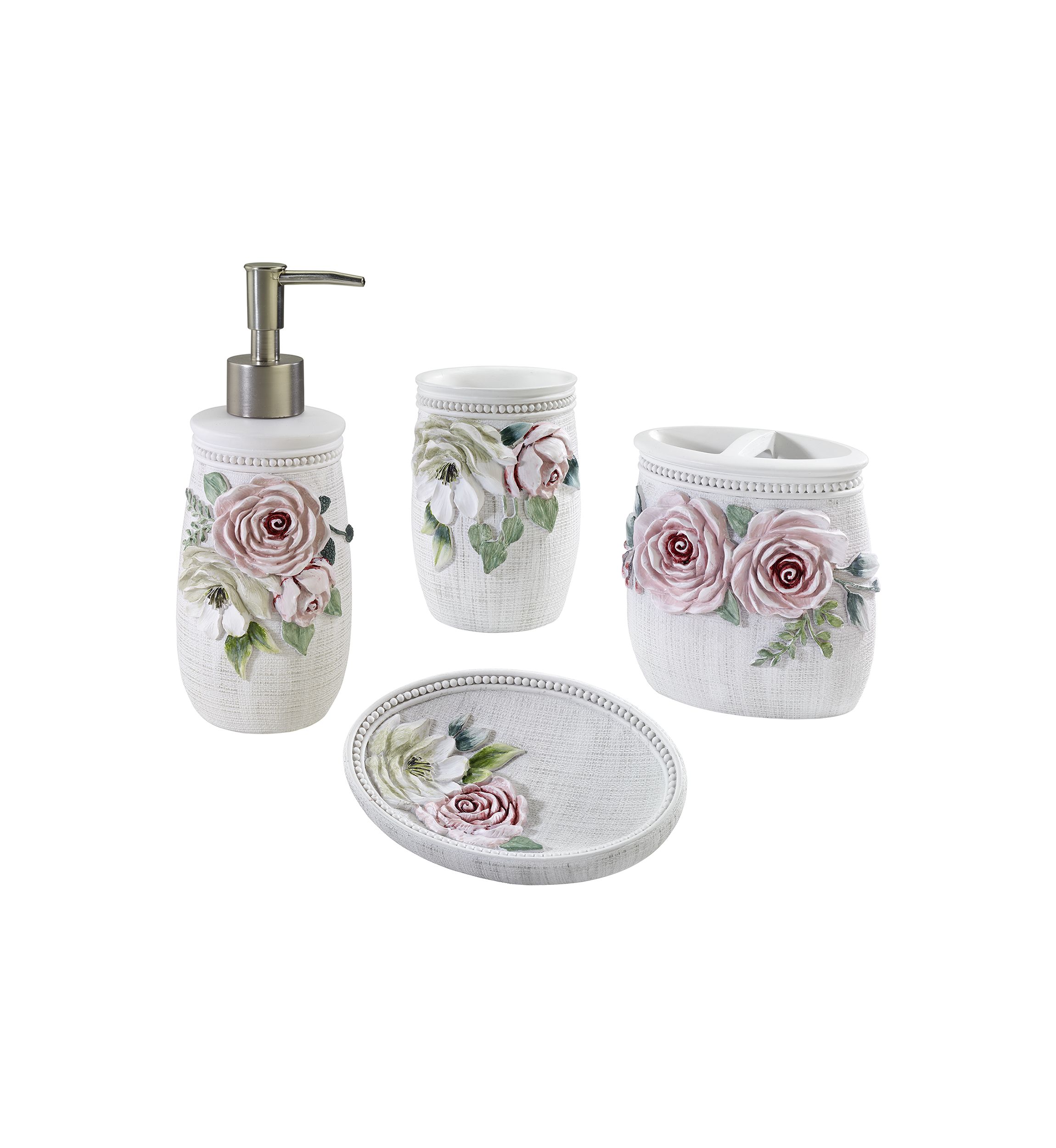 Spring Garden Bath Accessories Set