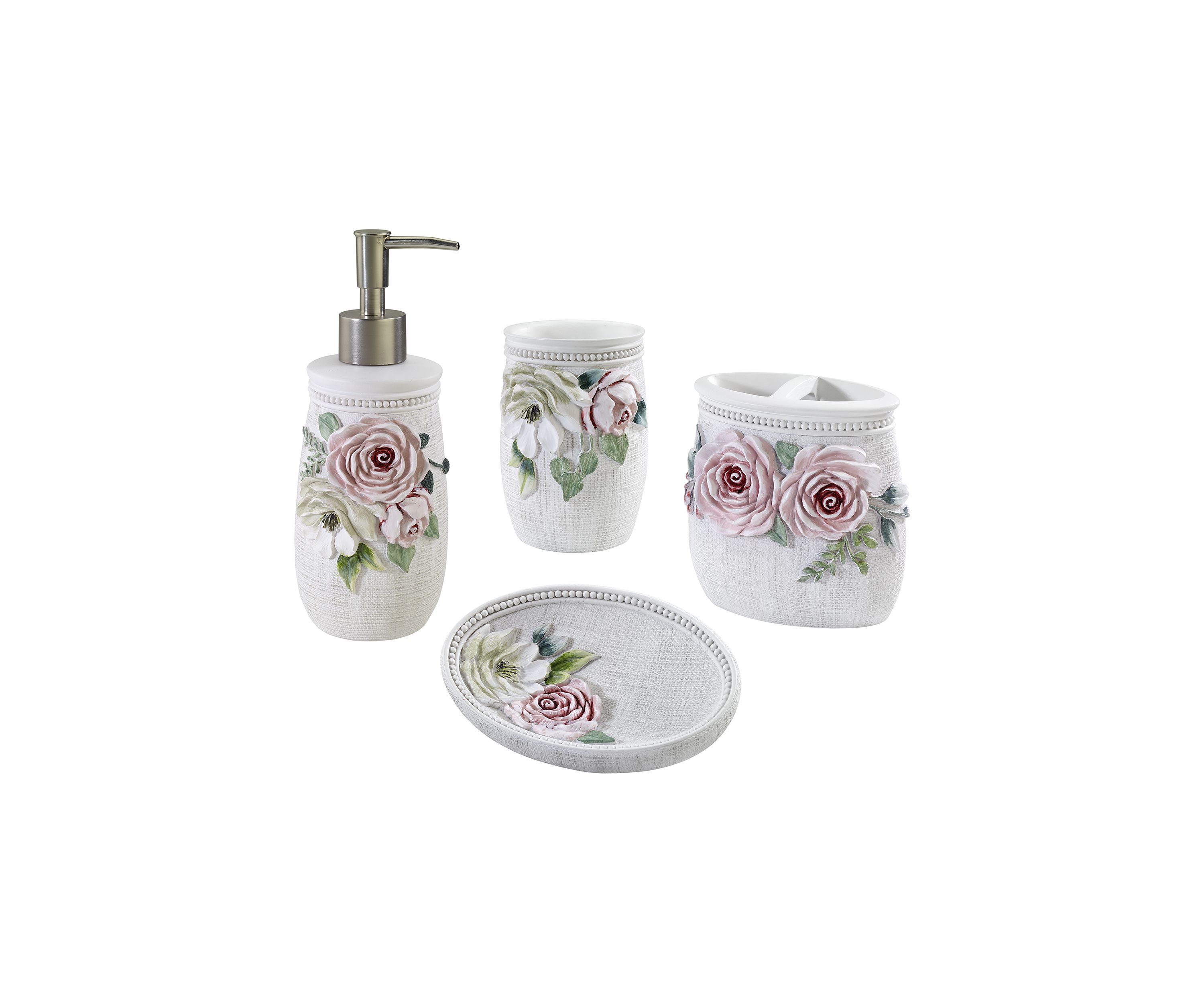 Spring Garden Bath Accessories Set