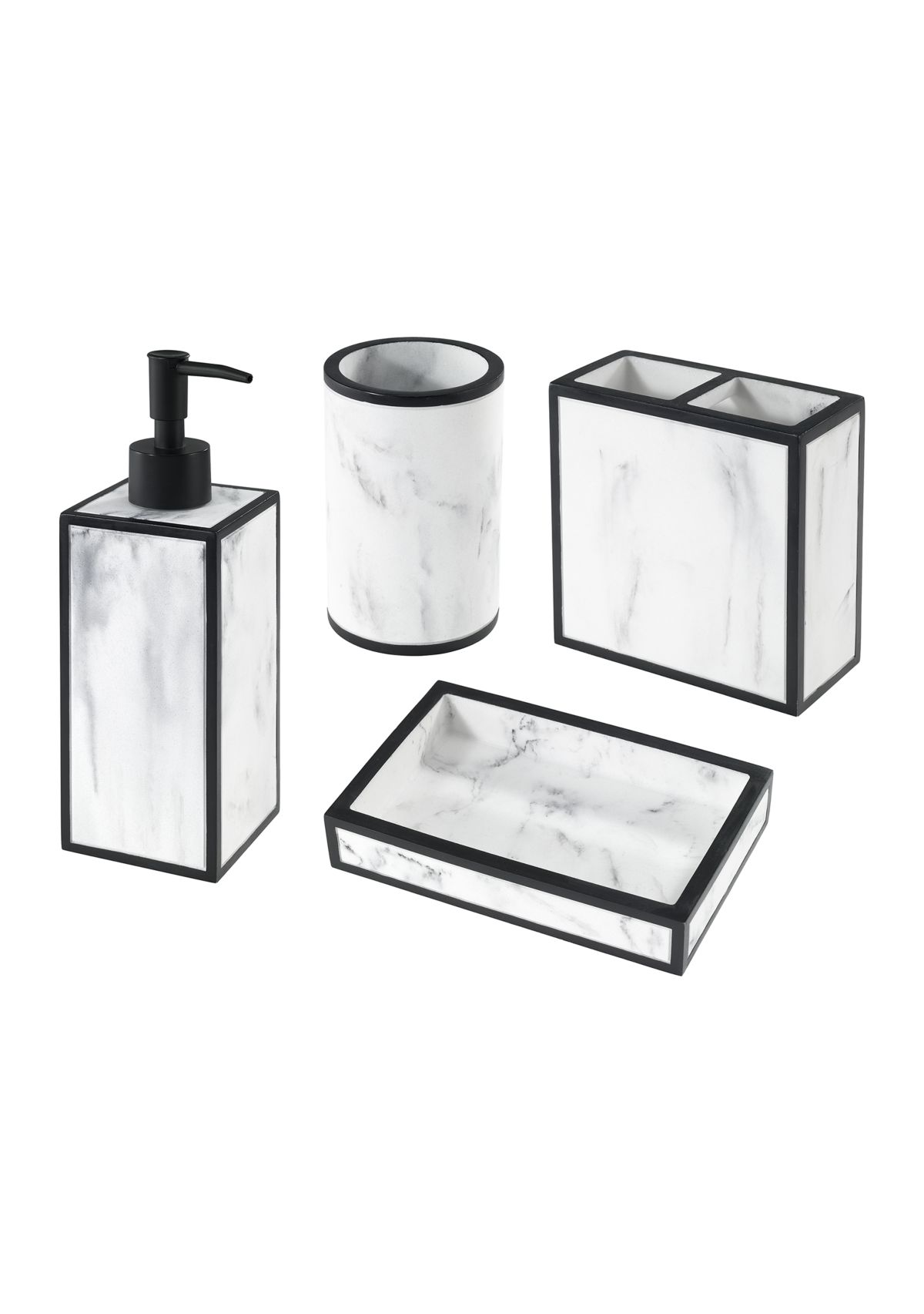 Jasper 4-Piece Bath Accessory Kit