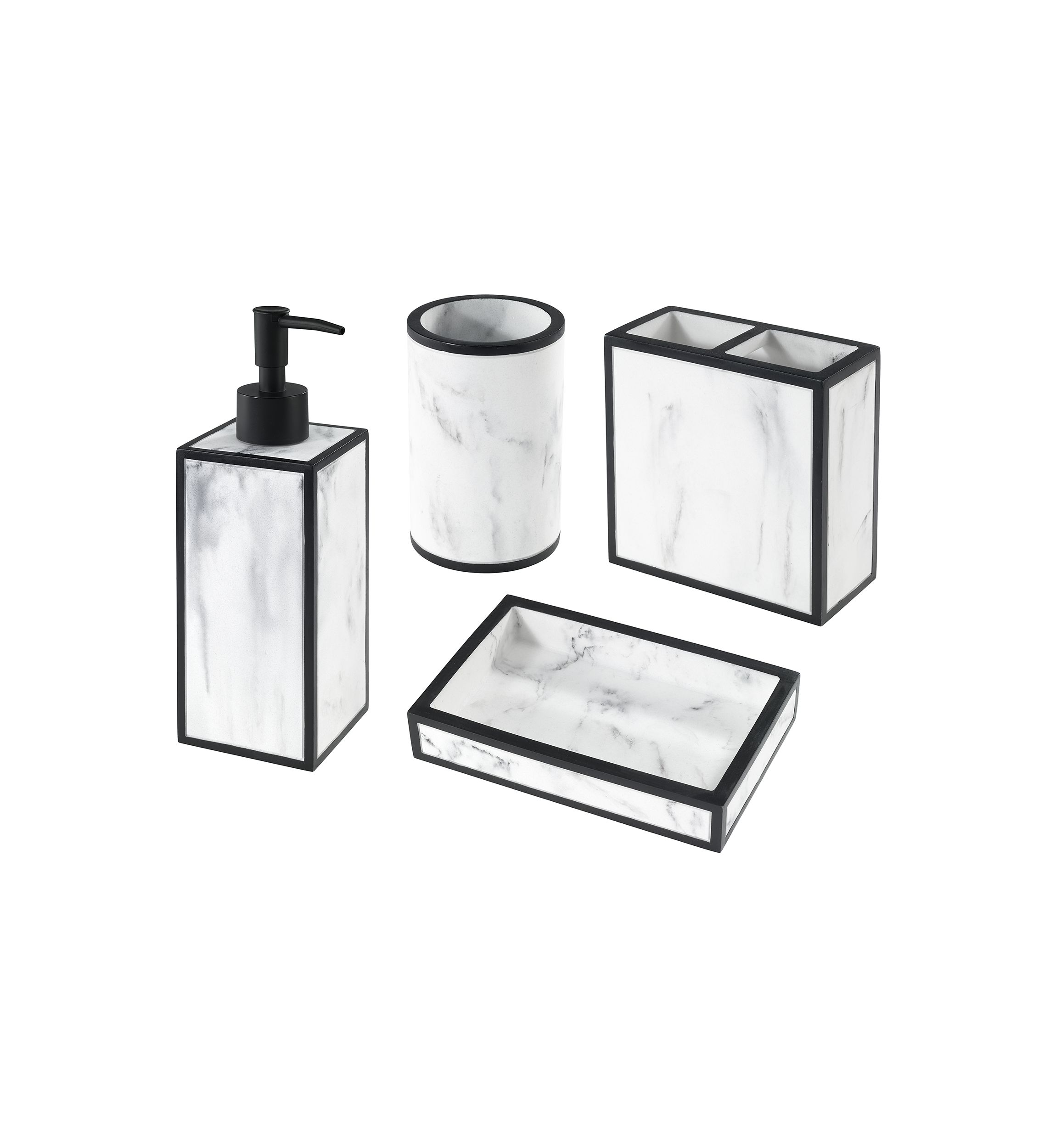 Jasper 4-Piece Bath Accessory Kit