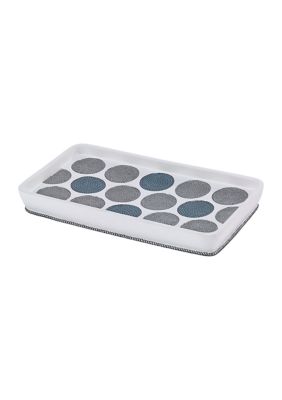 Avanti Dotted Circles Platters and Trays, White