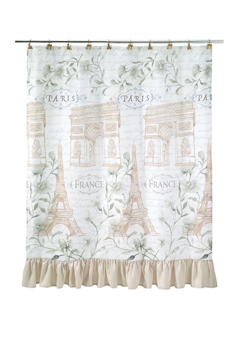 72 in x 72 in Paris Botanique Shower Curtain
