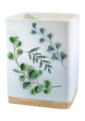 Ombré Leaves Wastebasket