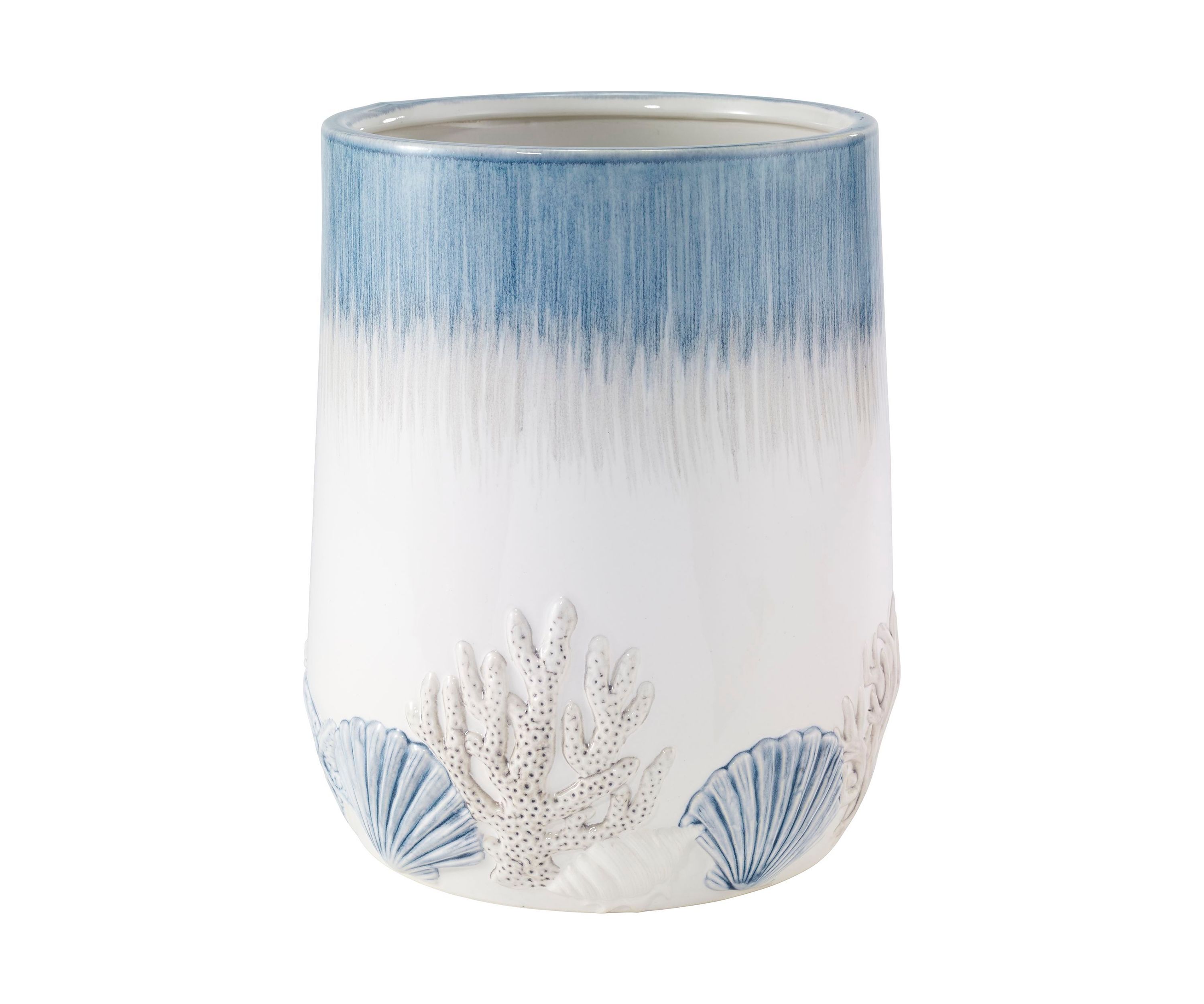Abstract Coastal Wastebasket