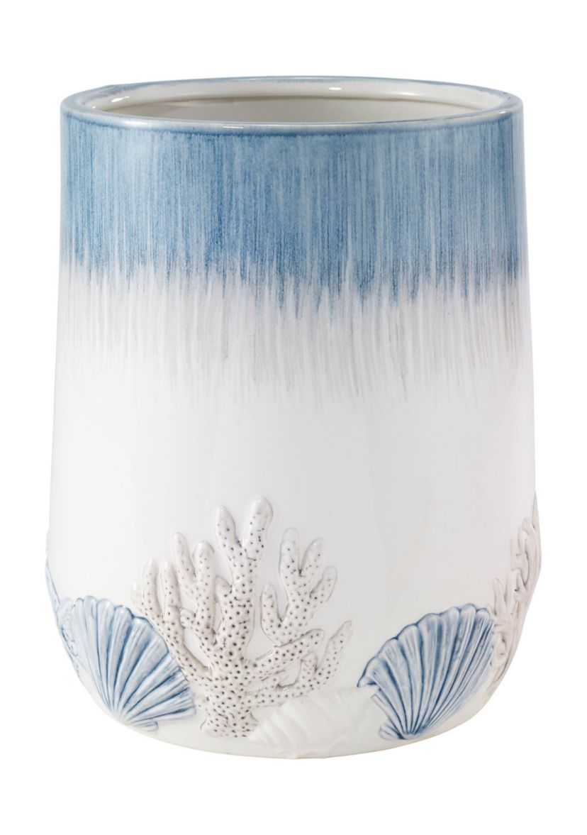 Abstract Coastal Wastebasket