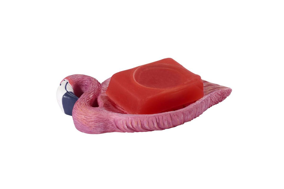 Flamingo Paradise 4pc Bath Accessory Set
