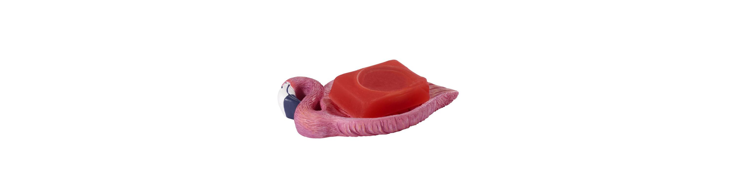 Flamingo Paradise 4pc Bath Accessory Set