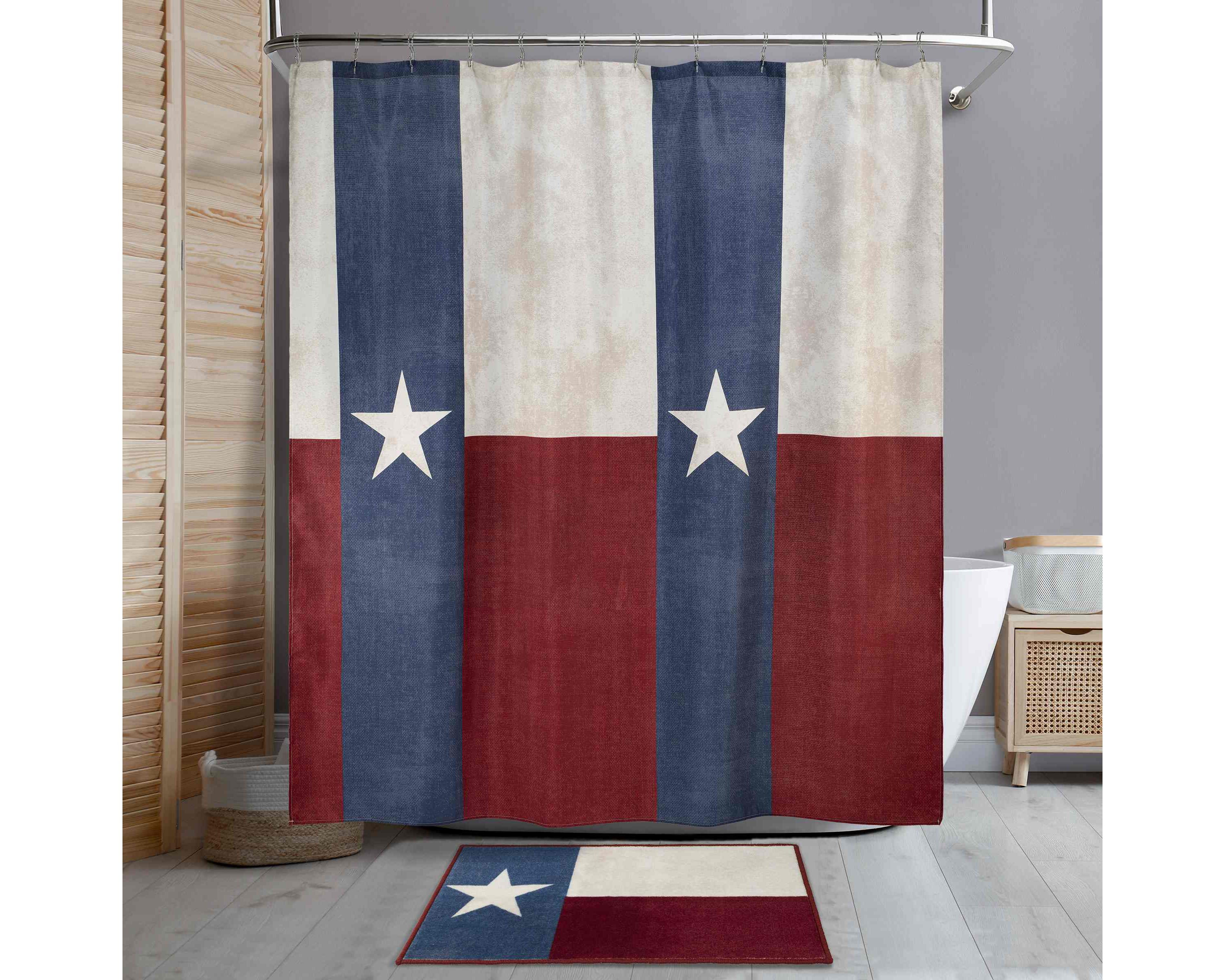 Texas Flag Shower Curtain