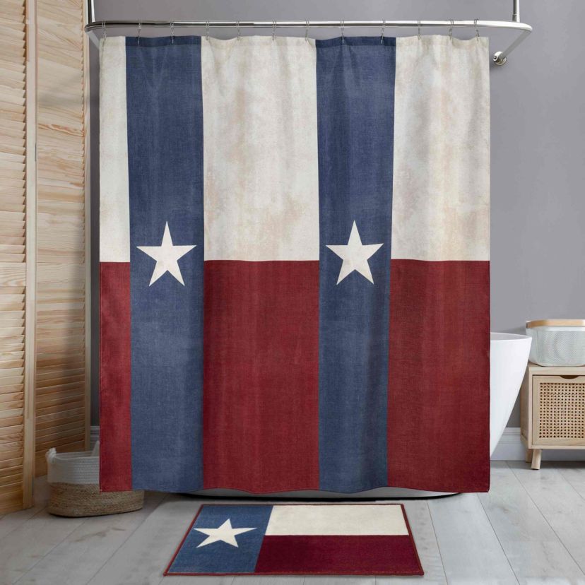 Texas Flag Shower Curtain