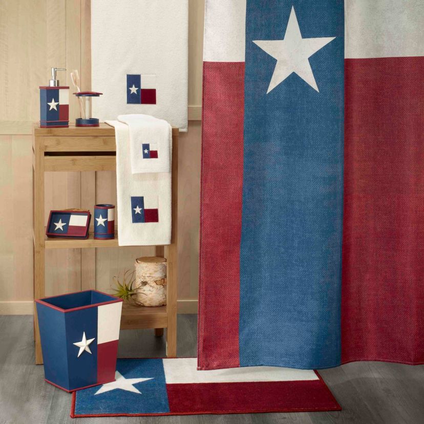 Texas Flag Shower Curtain