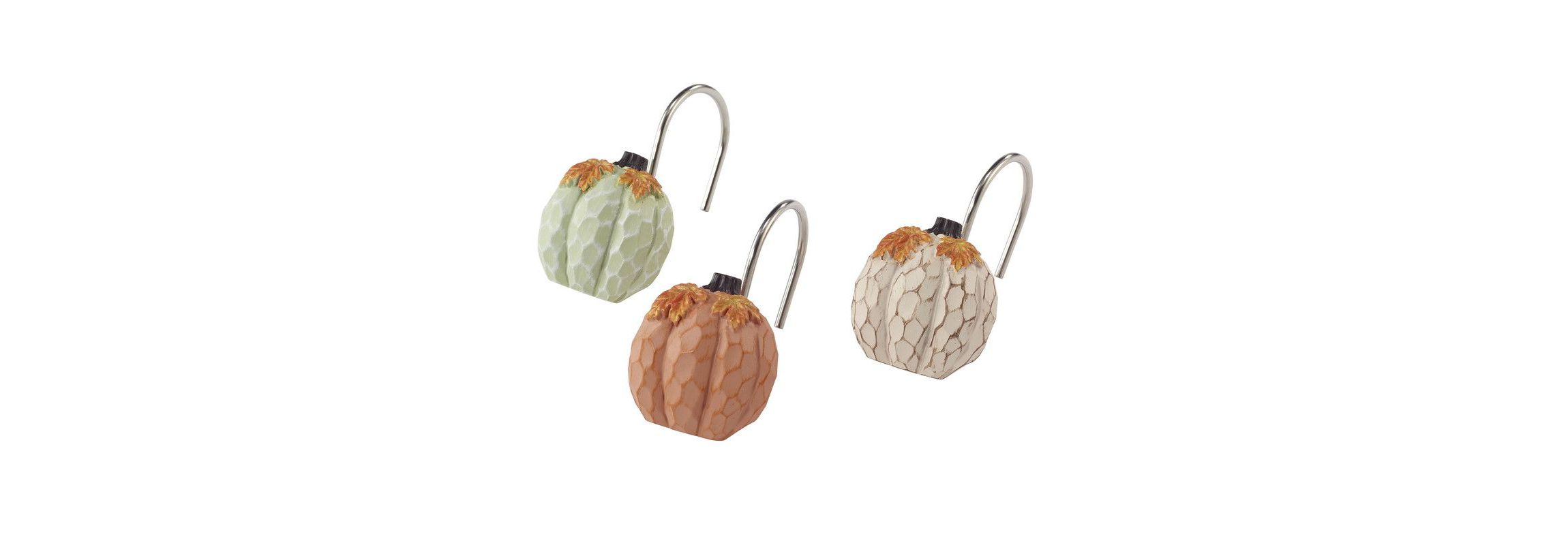 Grateful Patch 13pc Shower Curtain/Shower Hooks Set