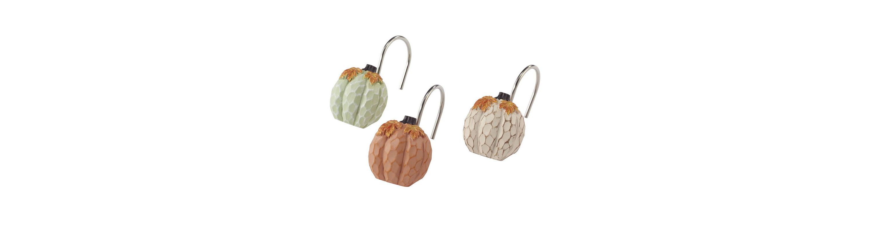 Grateful Patch 13pc Shower Curtain/Shower Hooks Set