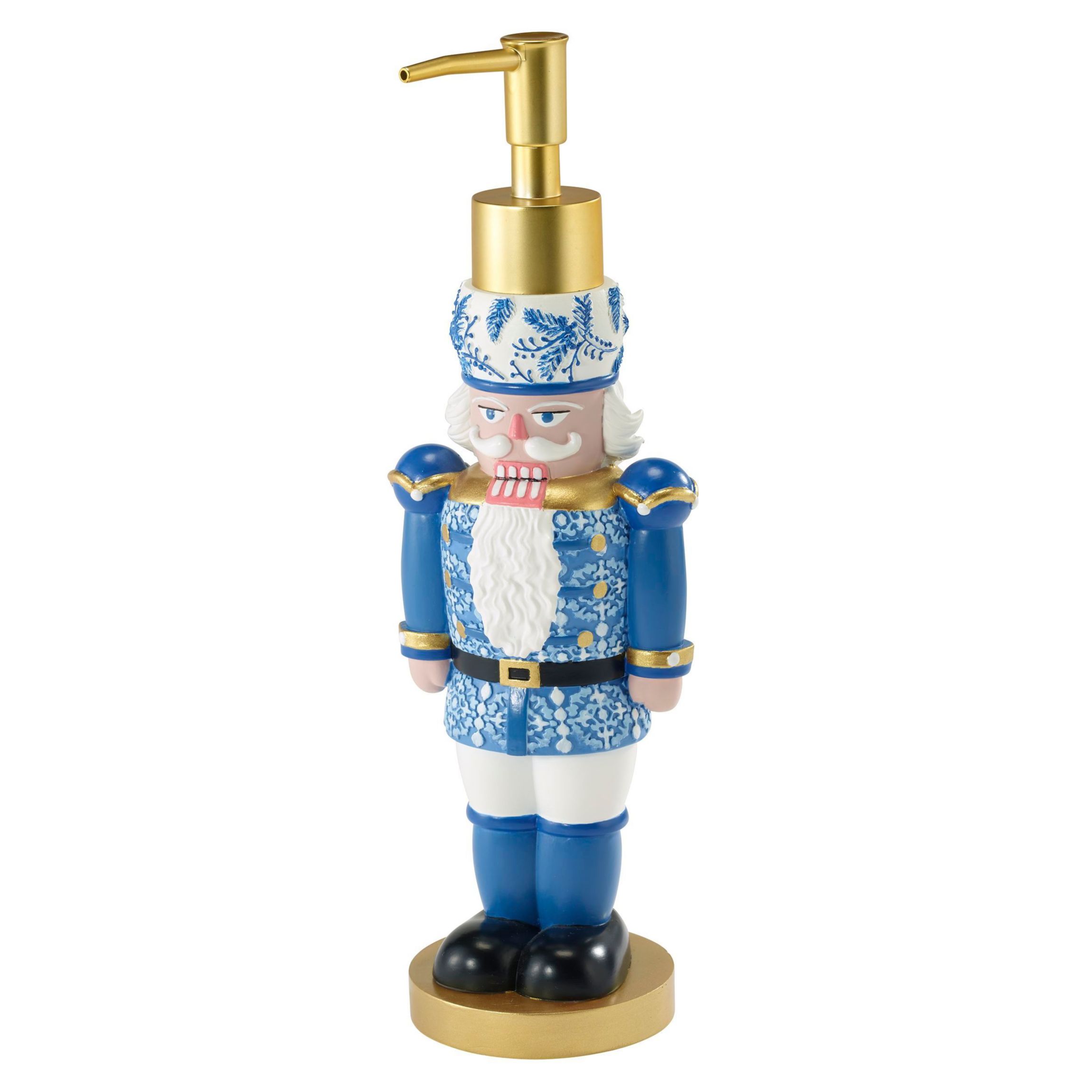 Avanti Nutcracker Trellis Lotion Pump and Fingertip Towel Set