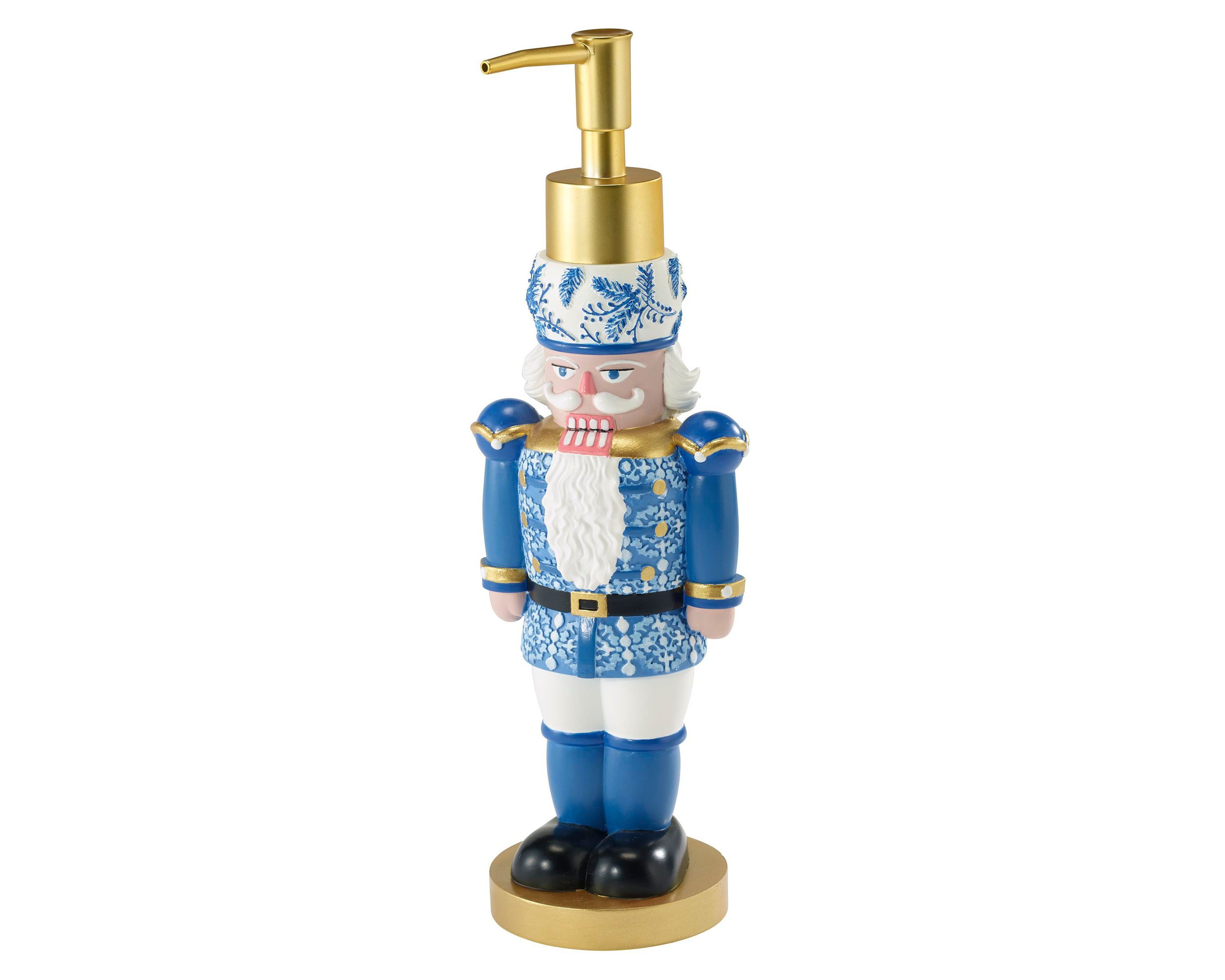 Avanti Nutcracker Trellis Lotion Pump and Fingertip Towel Set
