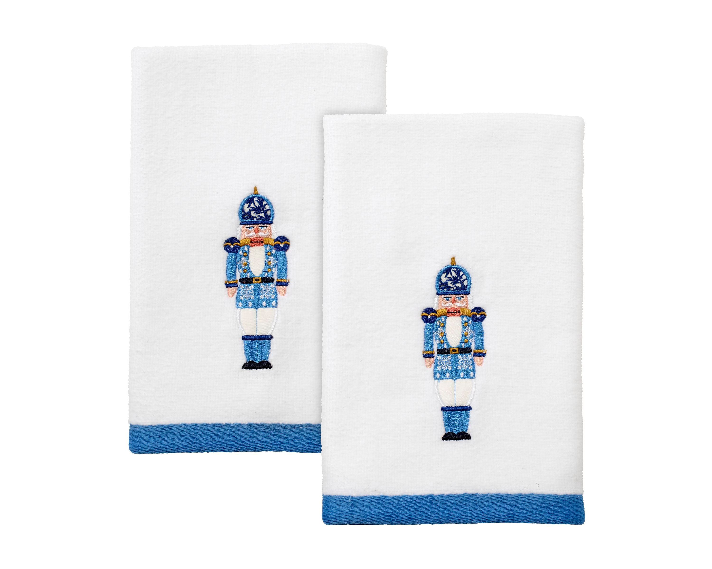 Avanti Nutcracker Trellis Lotion Pump and Fingertip Towel Set