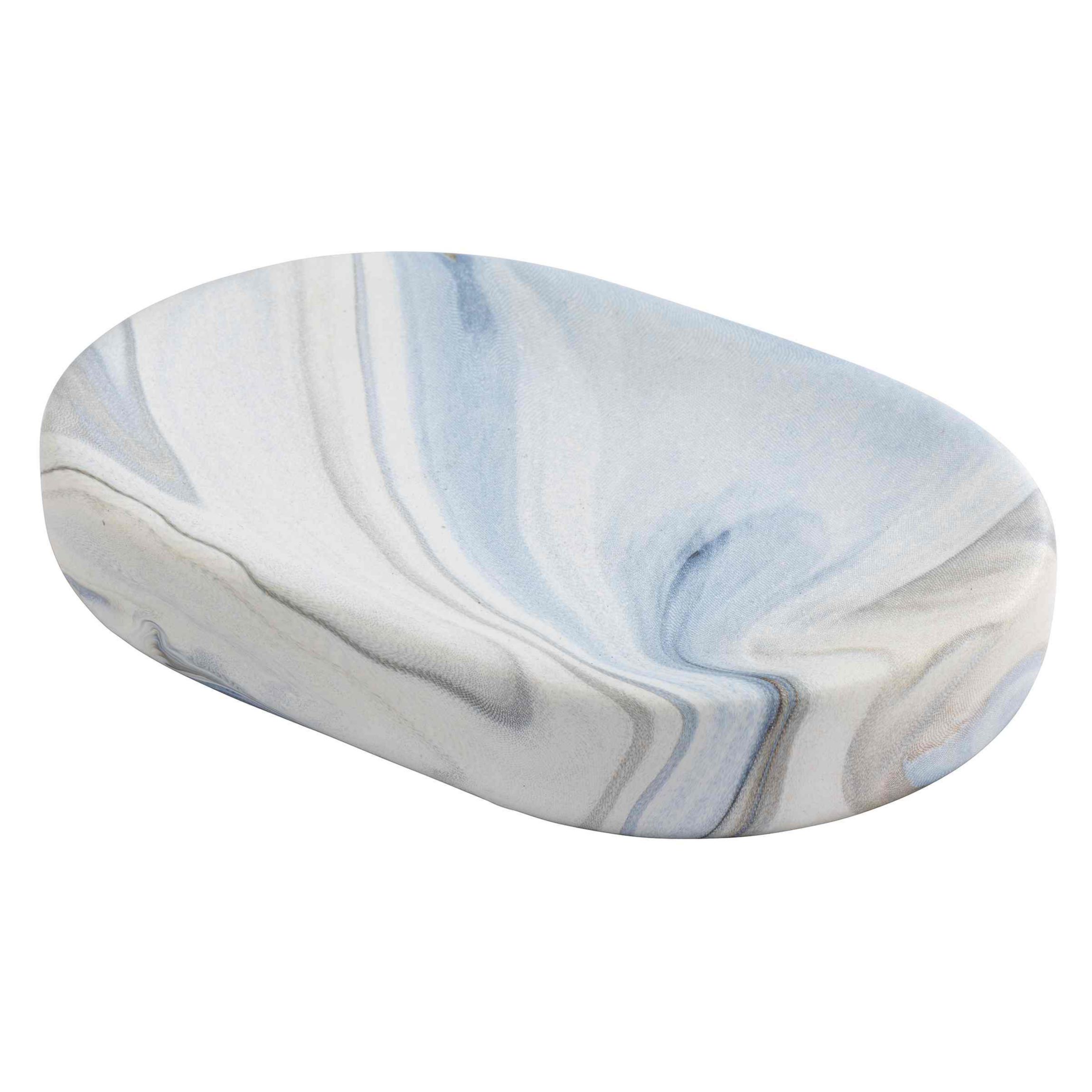 Waves 4pc Bath Accessories Set