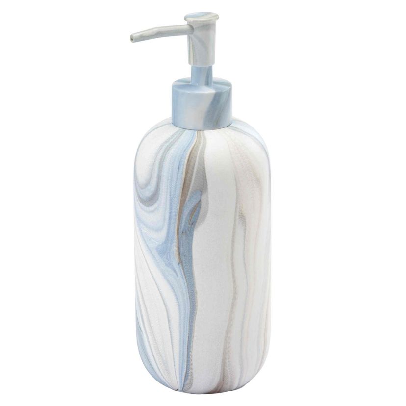 Waves 4pc Bath Accessories Set