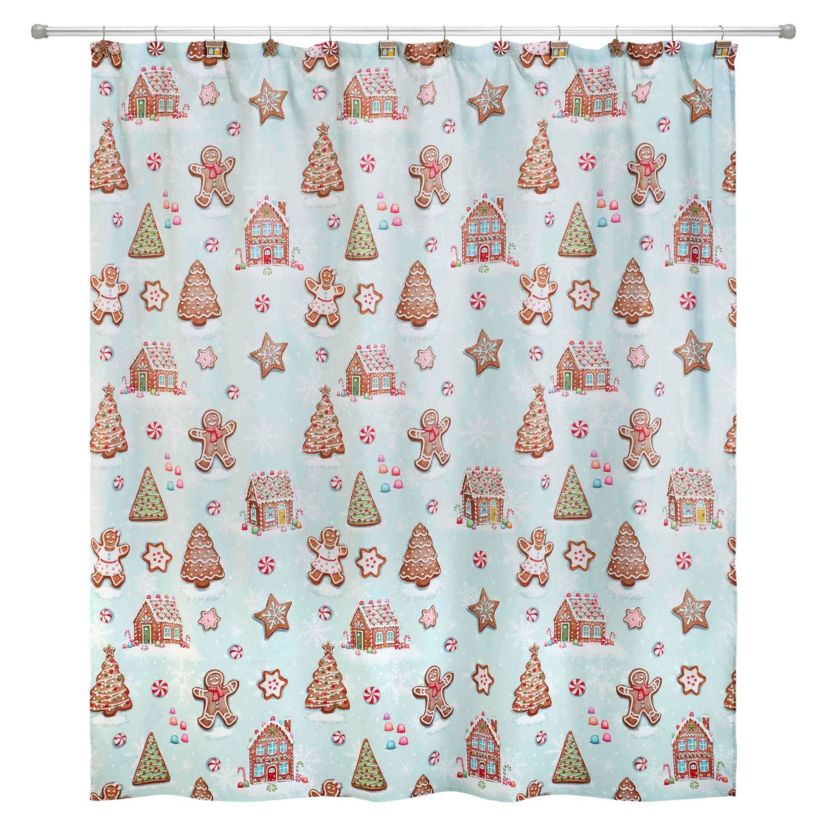 Sweet Treat Shower Curtain Shower Hooks Set