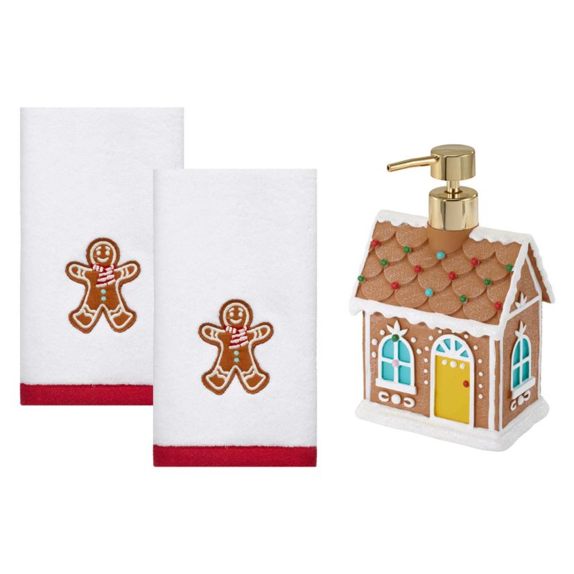 Sweet Treat 3-pc. Lotion Pump Fingertip Towel Set