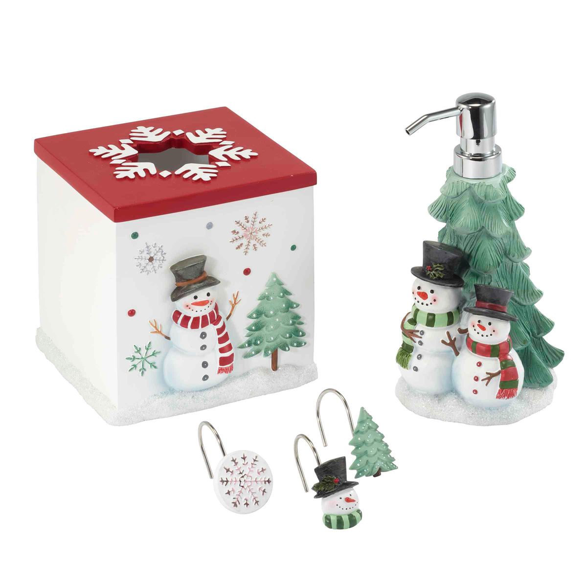 Winter Snowman Tissue Cover