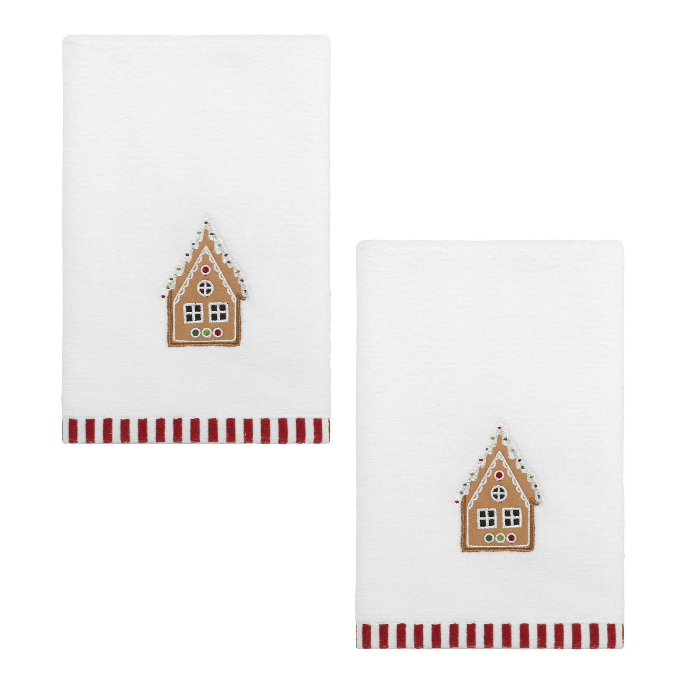 Gingerbread Man 3-pc. Lotion Pump Fingertip Towel Set