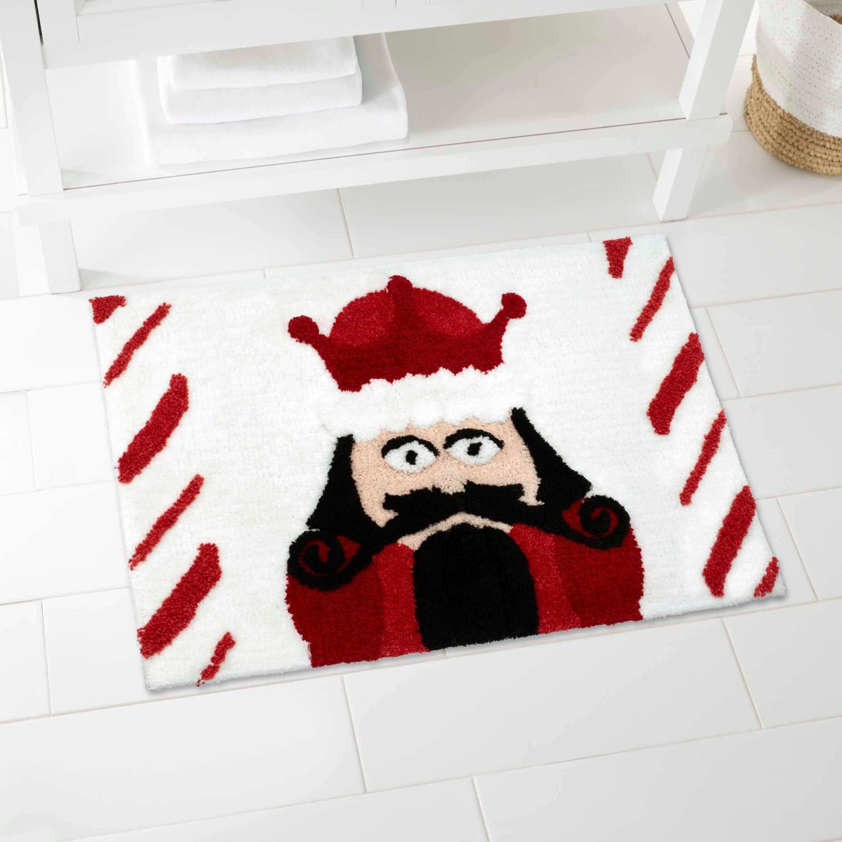Peppermint Nutcracker Rug