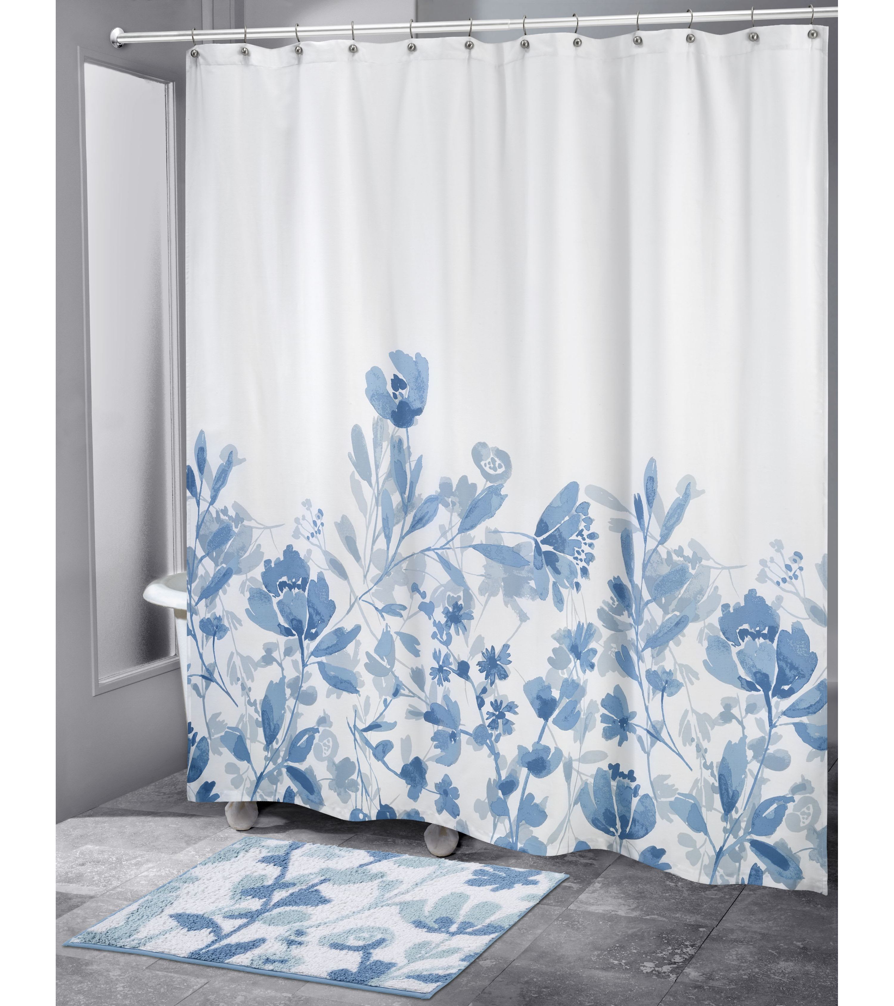Mystic Floral Shower Curtain