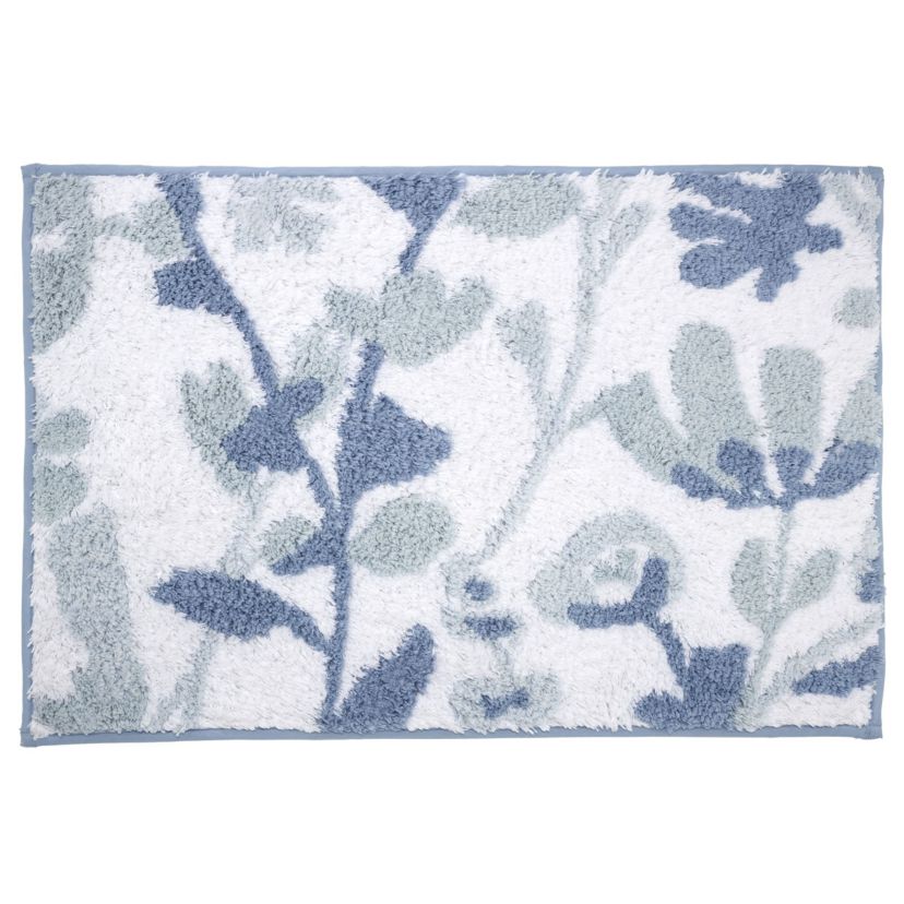Mystic Floral Bath Rug