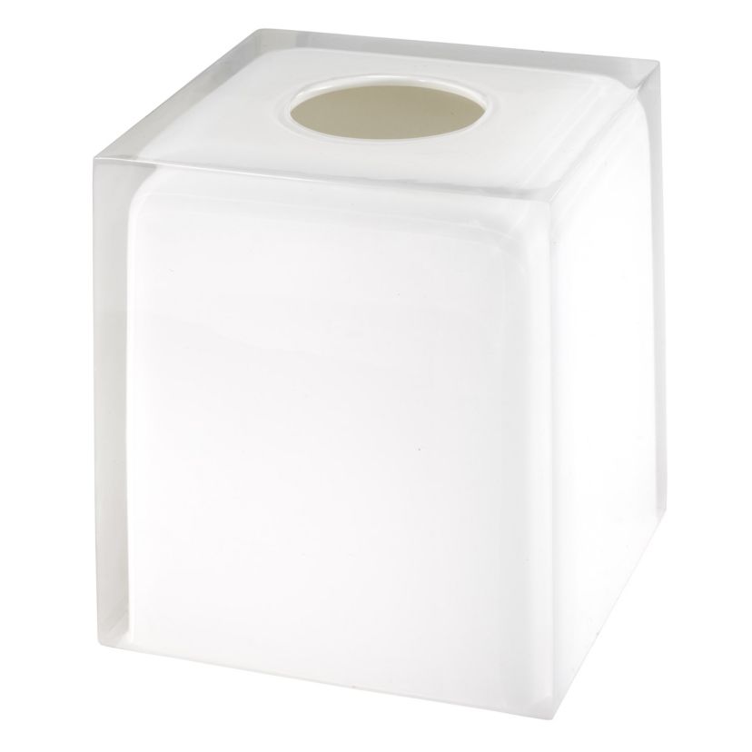 Marina White Tissue Cover