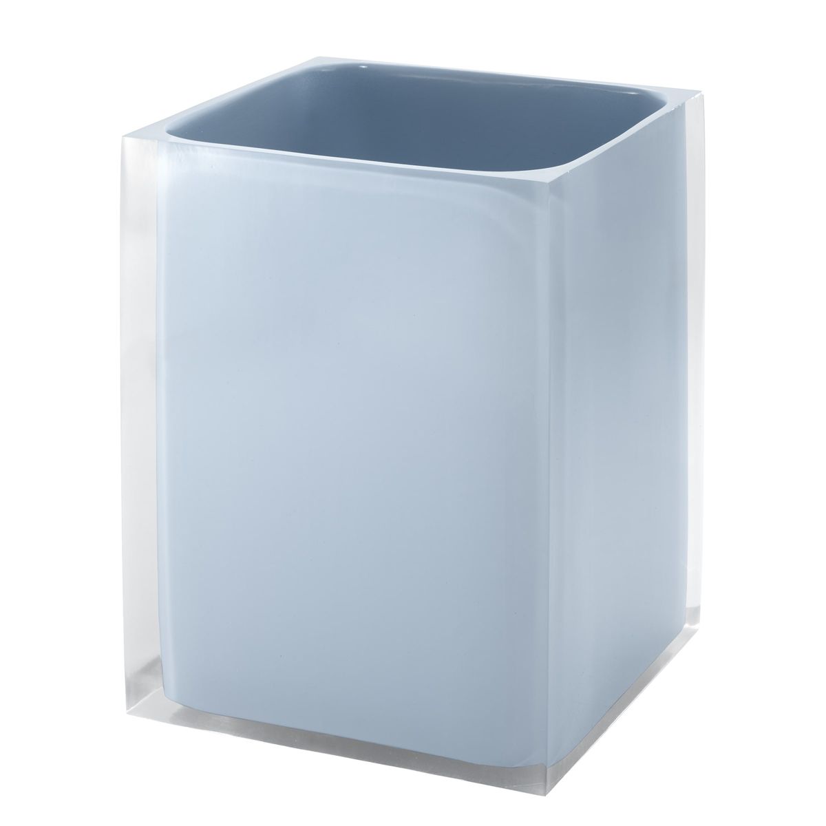 Marina Blue Wastebasket