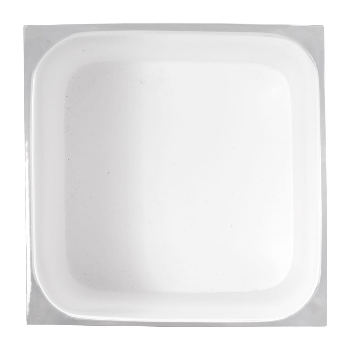 Marina White Wastebasket