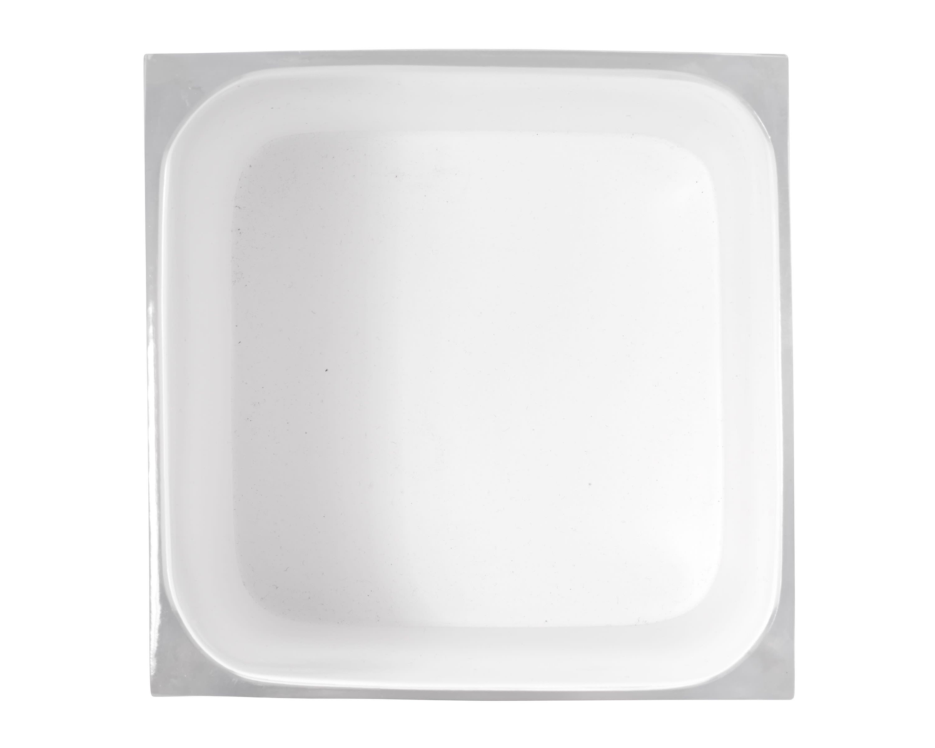 Marina White Wastebasket