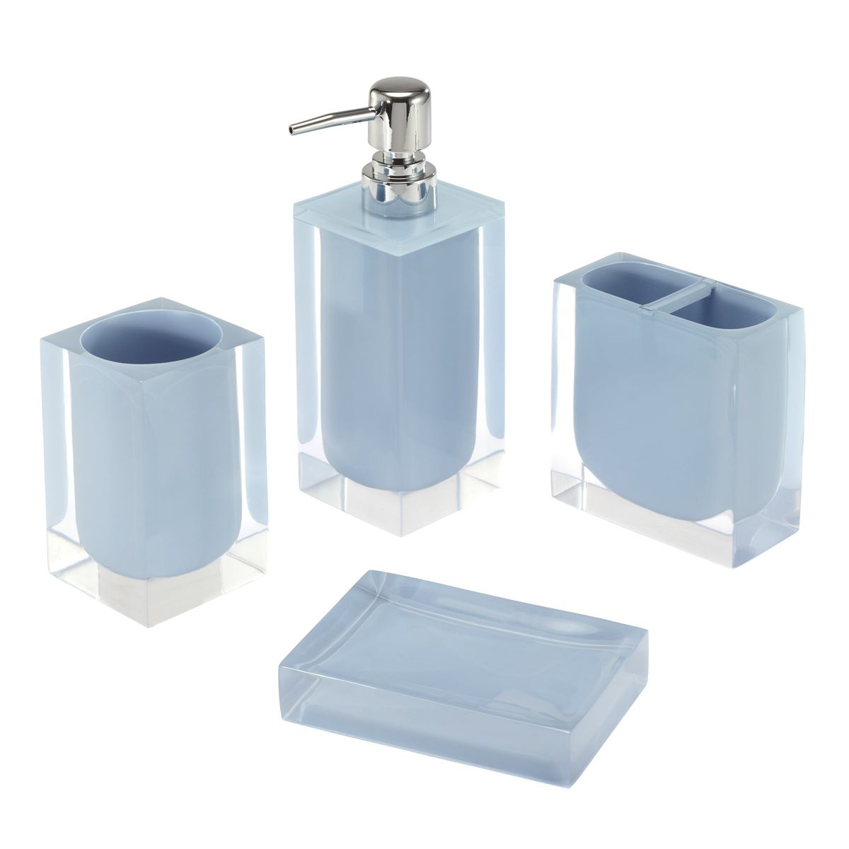 Marina Blue 4pc. Bath Accessory Set