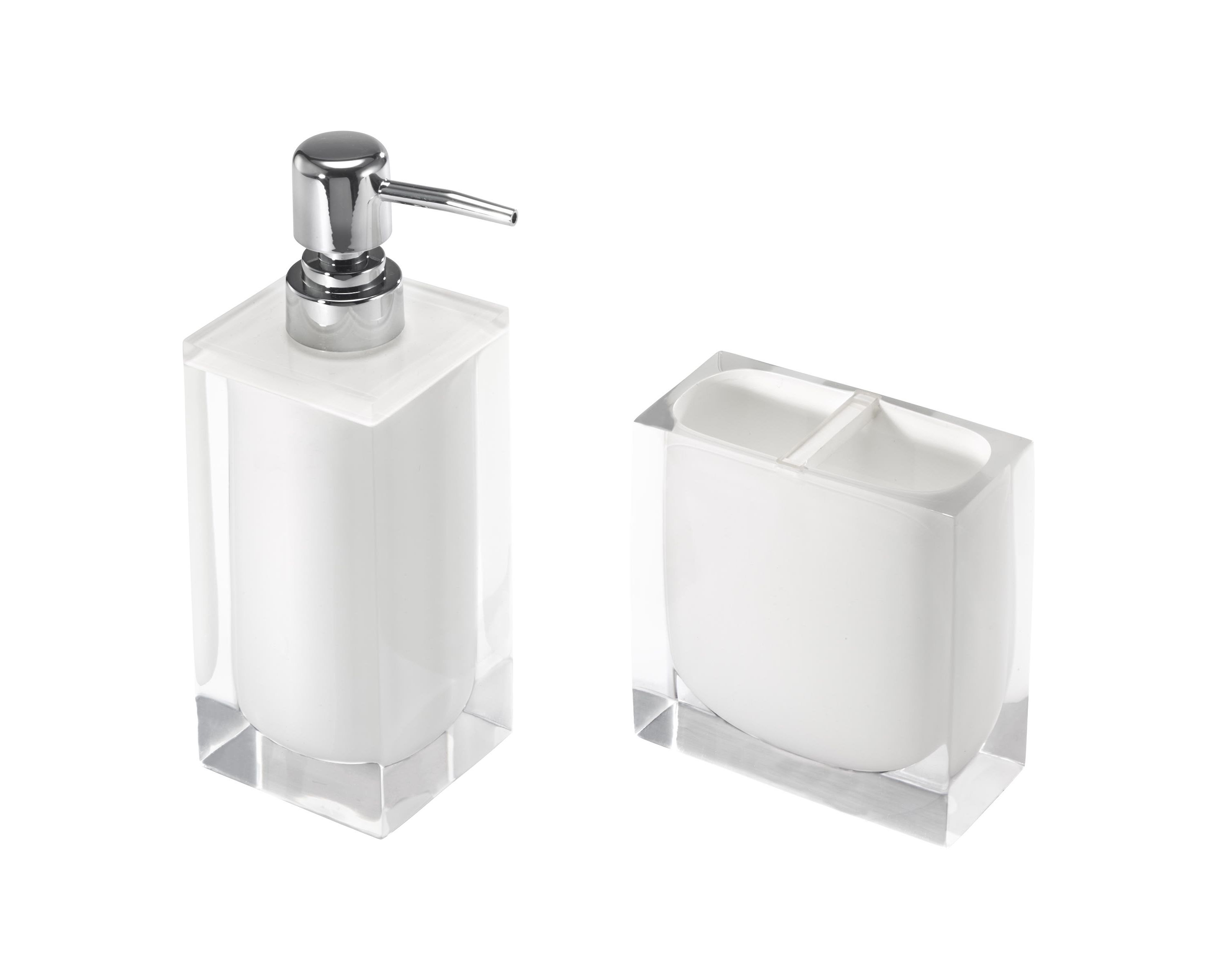Marina White 2pc. Bath Accessory Set
