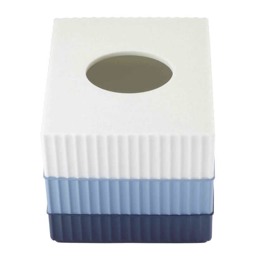 Clubhouse Stripe Blue Tissue Cover