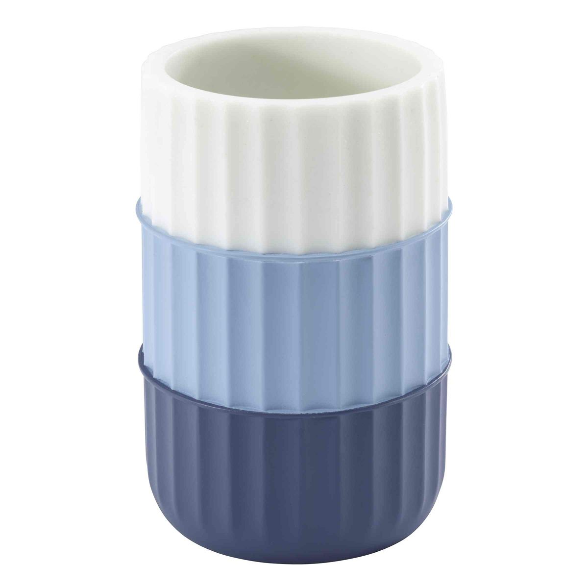 Clubhouse Stripe Blue 4pc. Bath Accessory Set