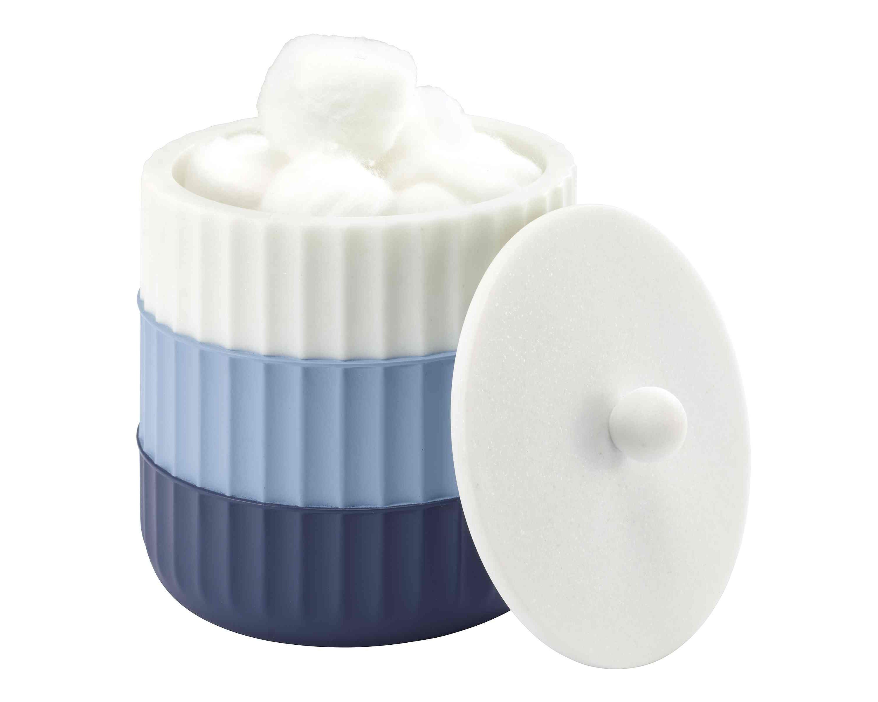 Clubhouse Stripe Blue 3pc. Vanity Bath Set