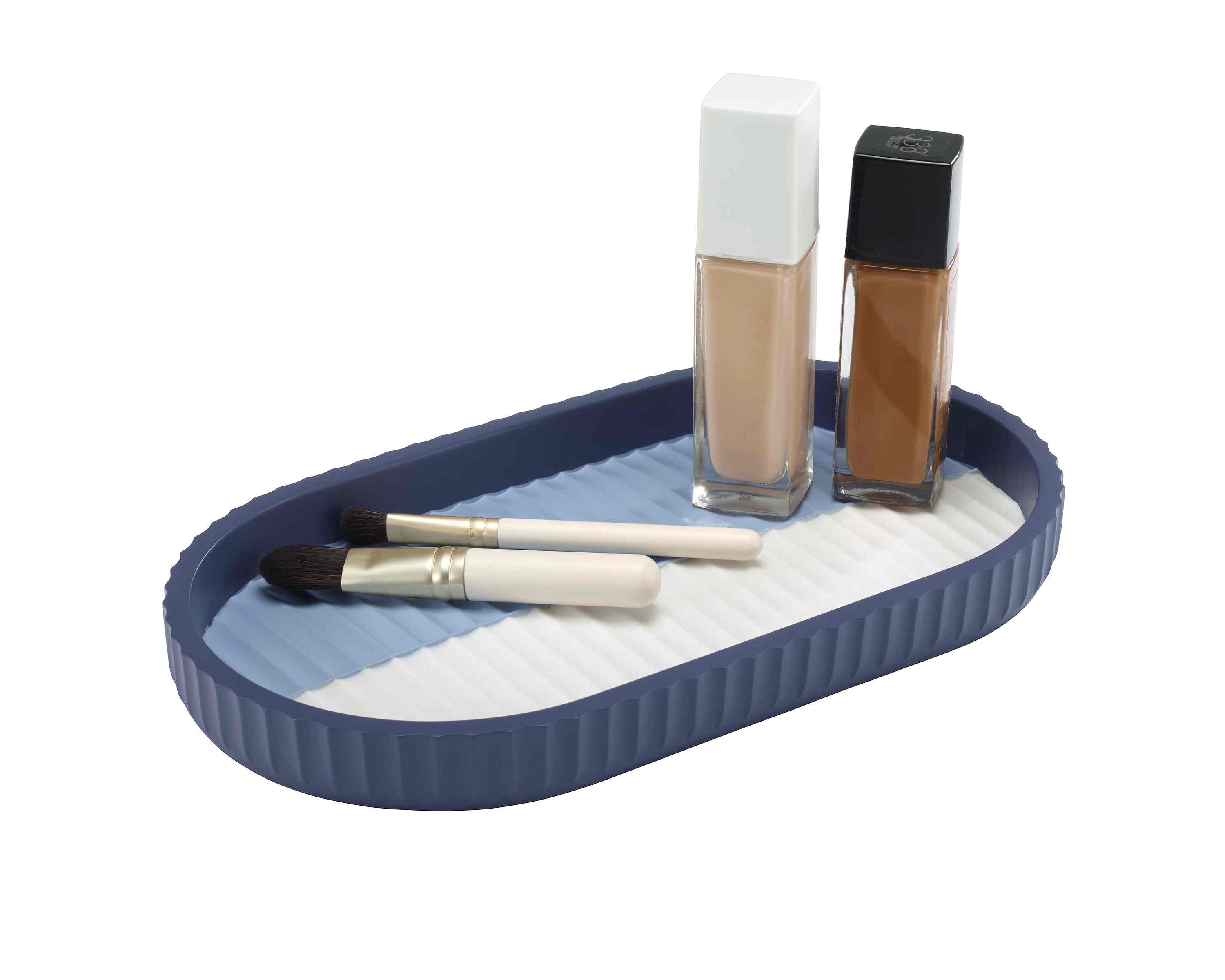Clubhouse Stripe Blue 3pc. Vanity Bath Set