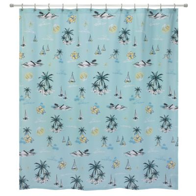 Tropical Mode Shower Curtain