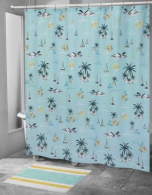 Tropical Mode Shower Curtain