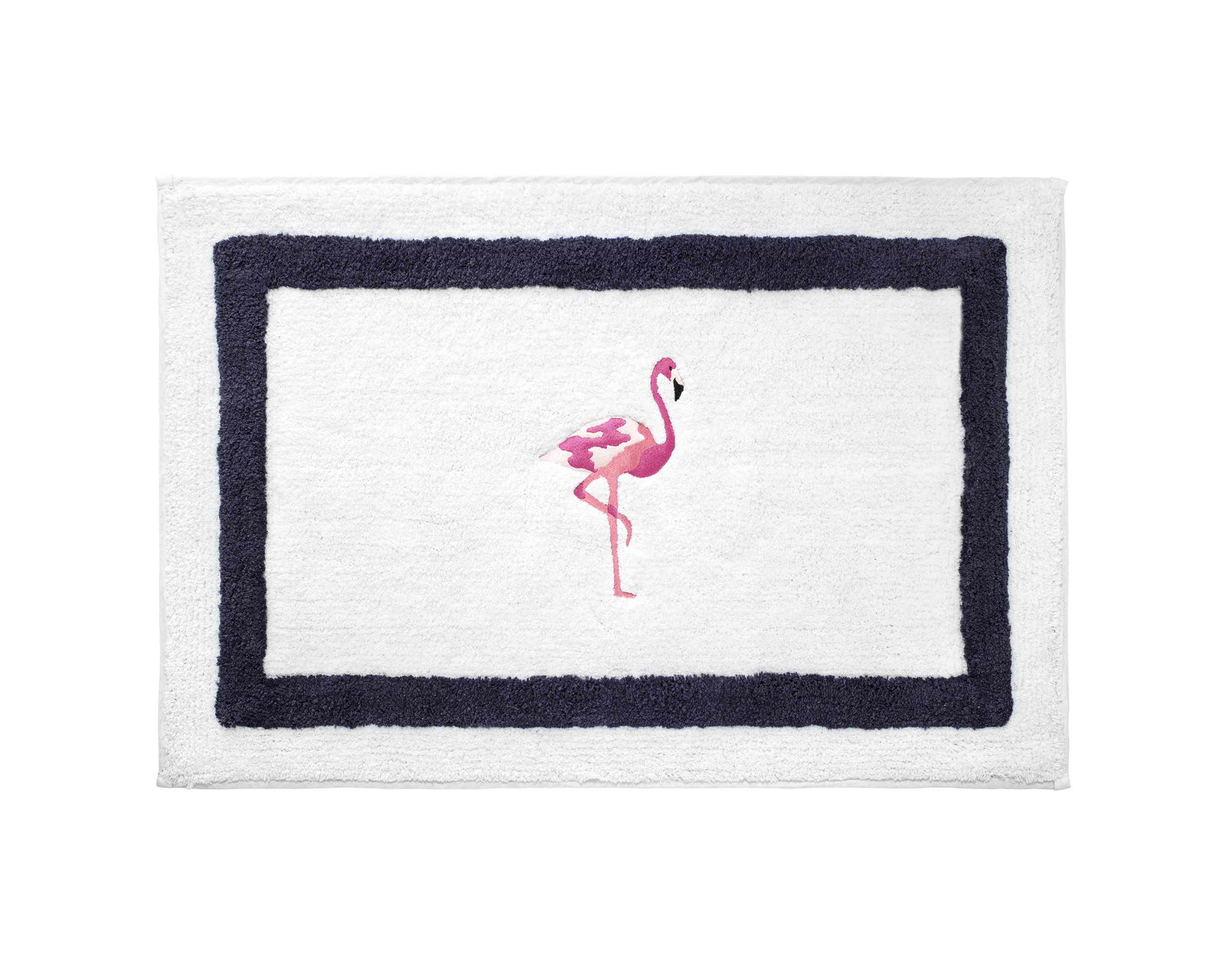Flamingo Bath Rug