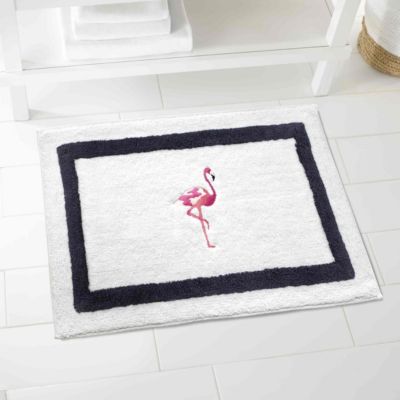 Flamingo Bath Rug