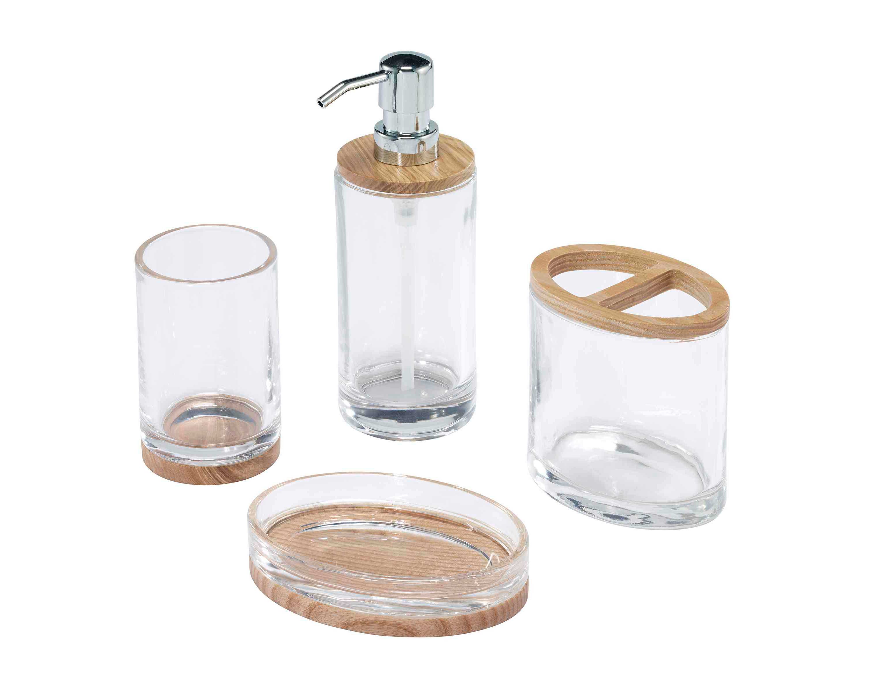 Cove Clear 4-pc. Bath Set