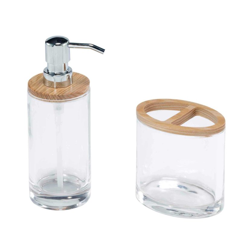 Cove Clear 2-pc. Bath Set