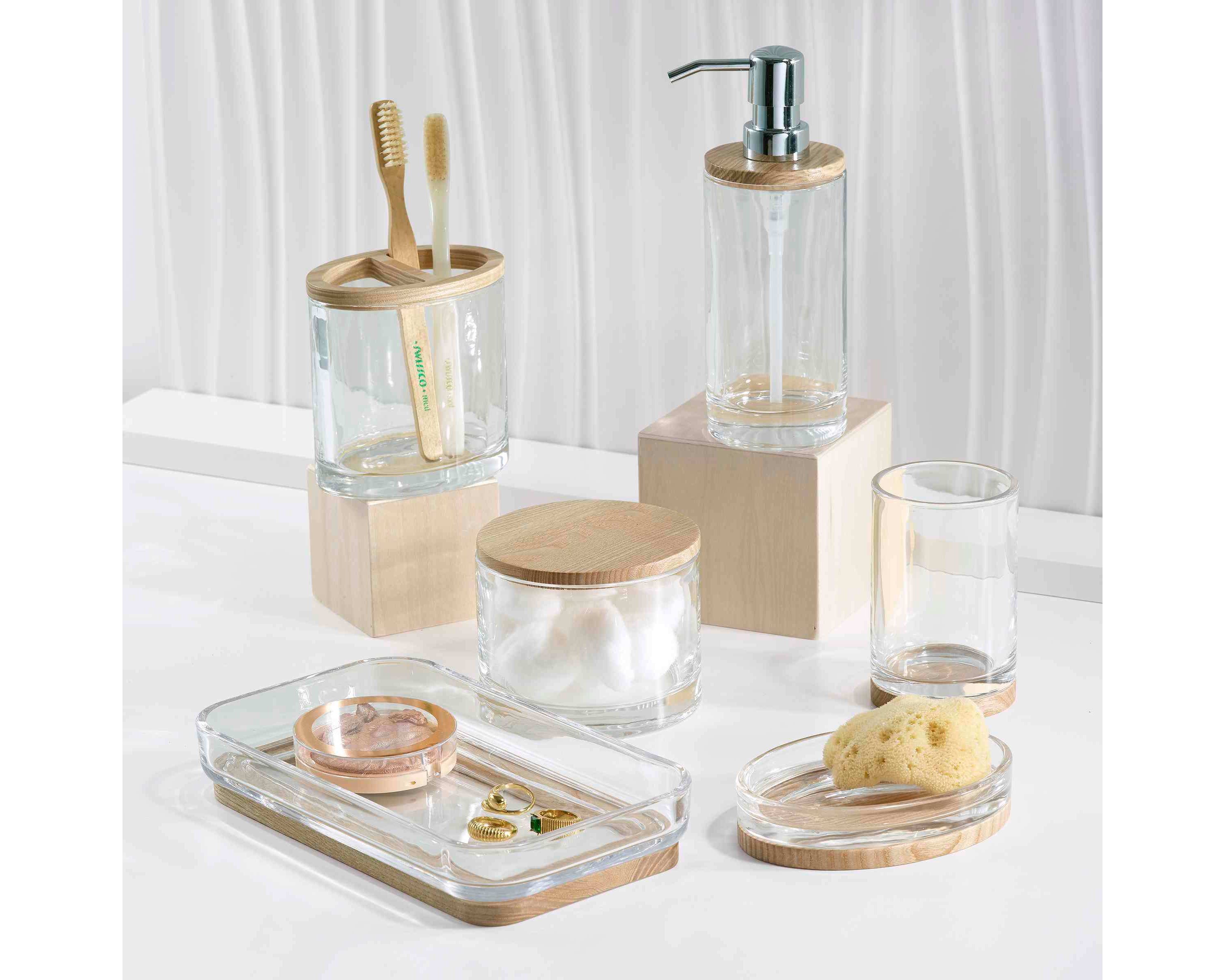 Cove Clear 2-pc. Bath Set