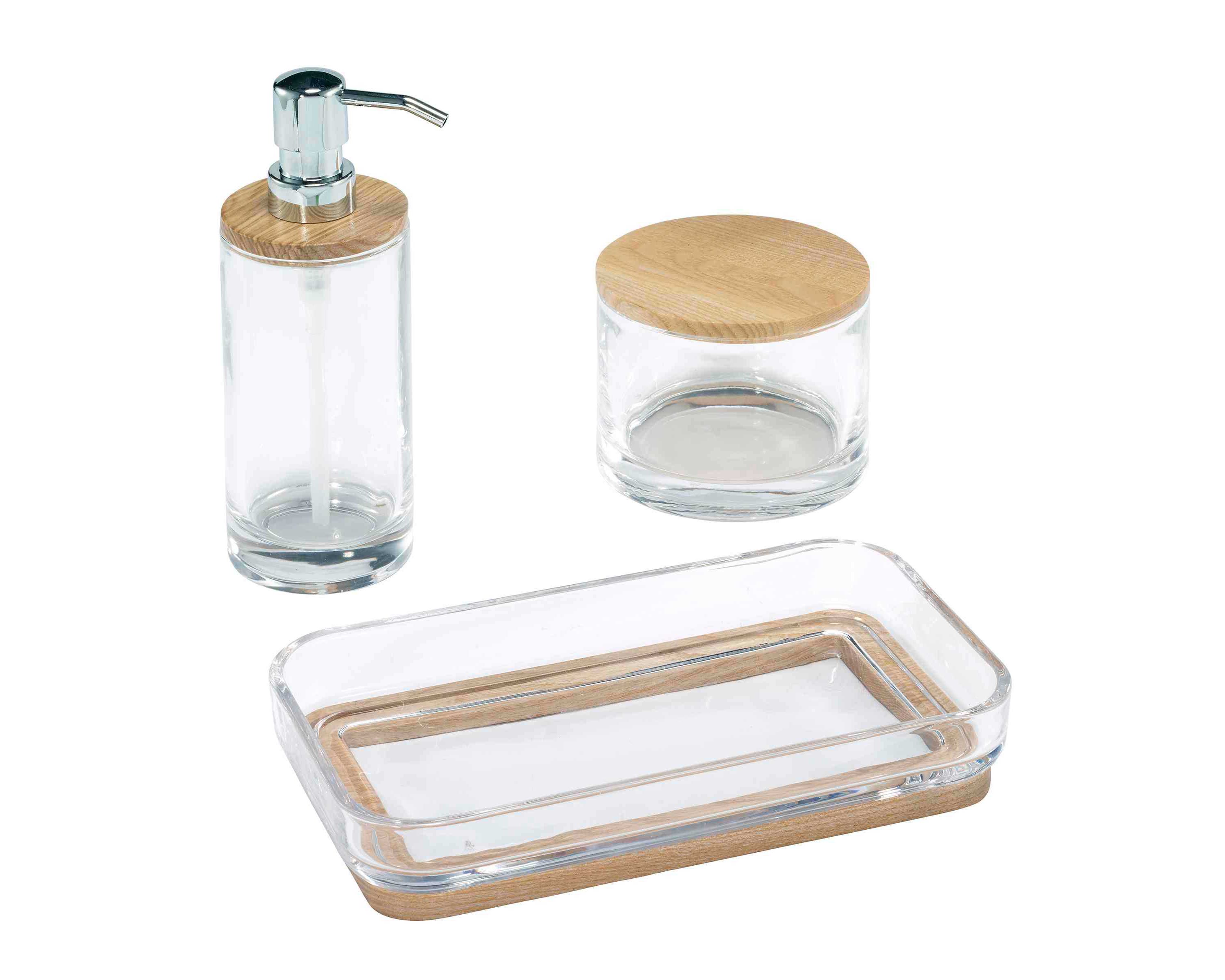 Cove Clear 3-pc. Vanity Set